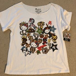 NWT tokidoki Hello Kitty shirt